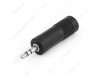 Plastic Jack Plug Stereo Converter 1/4inch / 6.5mm to 3.5mm